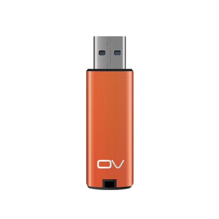 OV 64GB U-Color Metal USB 2.0 Flash Disk(Orange)