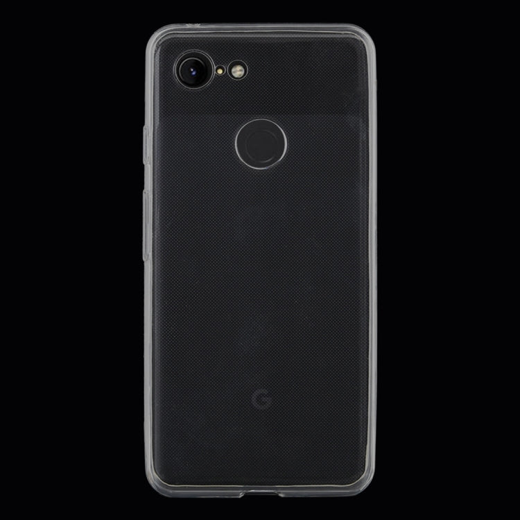 0.75mm Ultrathin Transparent TPU Soft Protective Case for Google Pixel 3