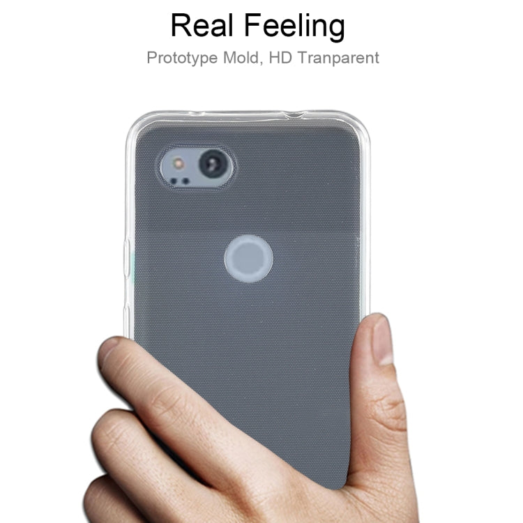 0.75mm Ultrathin Transparent TPU Soft Protective Case for Google Pixel 3 Lite