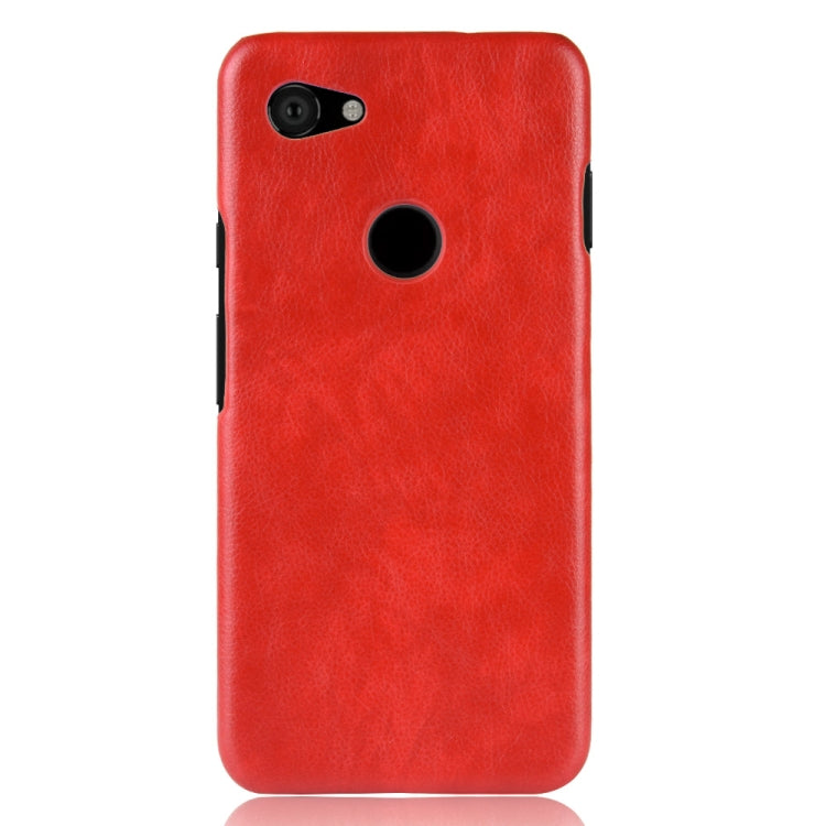 Shockproof Litchi Texture PC + PU Case for Google Pixel 3 Lite XL