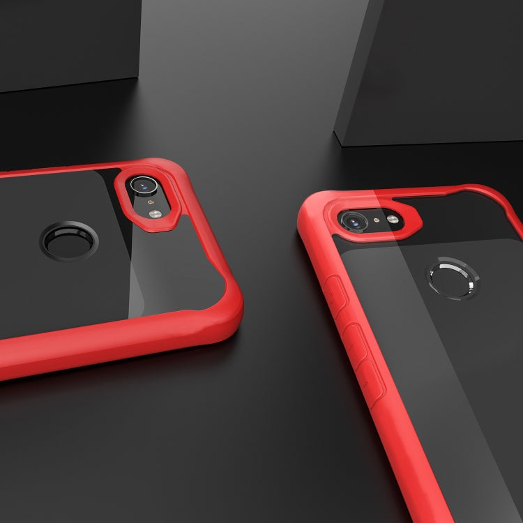 Transparent PC + TPU Full Coverage Shockproof Protective Case for Google Pixel 3a XL