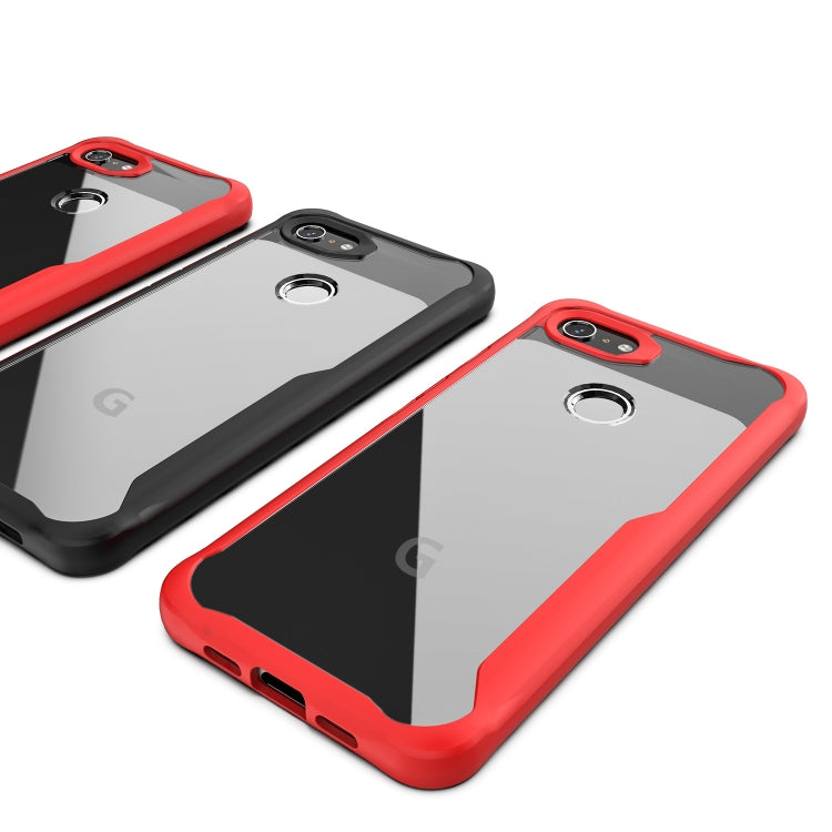 Transparent PC + TPU Full Coverage Shockproof Protective Case for Google Pixel 3a XL