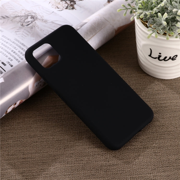 Solid Color Liquid Silicone Shockproof Full Coverage Case for Google Pixel 4