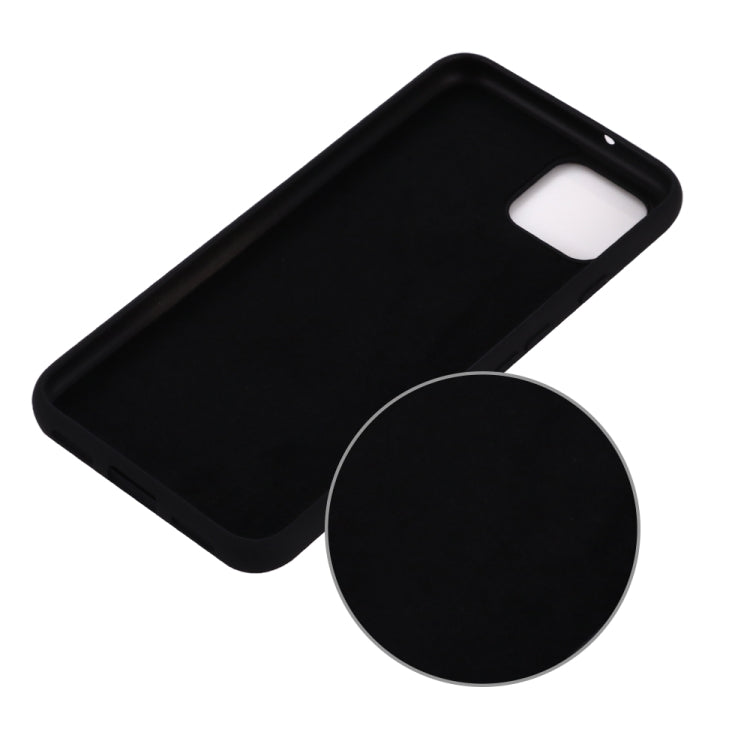 Solid Color Liquid Silicone Shockproof Full Coverage Case for Google Pixel 4