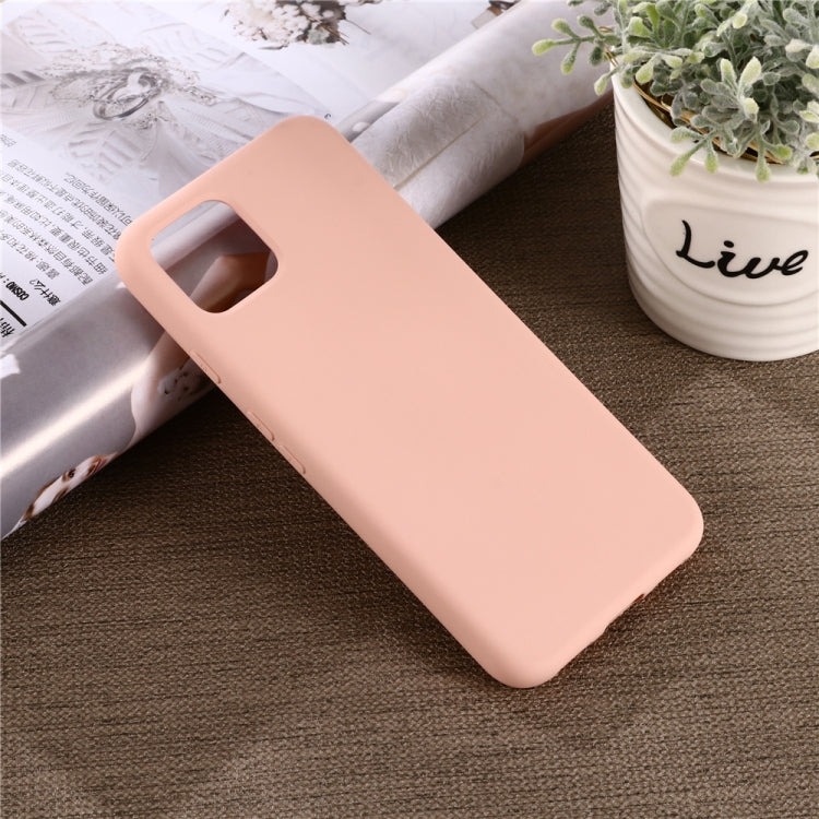 Solid Color Liquid Silicone Shockproof Full Coverage Case for Google Pixel 4