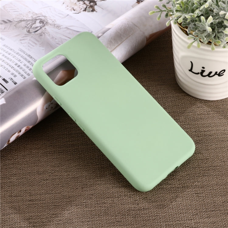 Solid Color Liquid Silicone Shockproof Full Coverage Case for Google Pixel 4