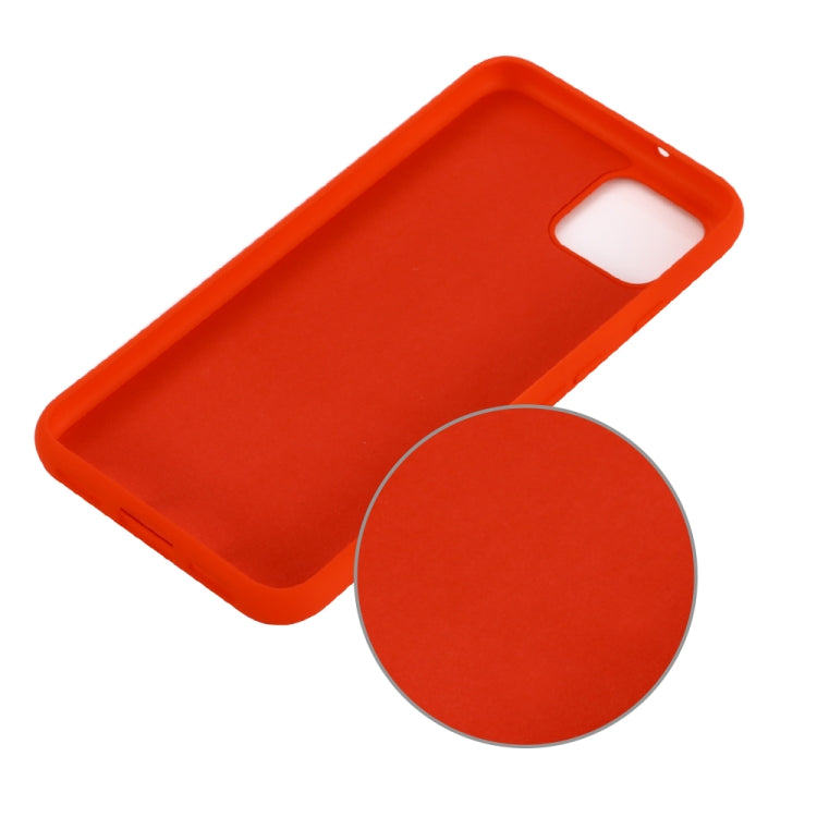 Solid Color Liquid Silicone Shockproof Full Coverage Case for Google Pixel 4