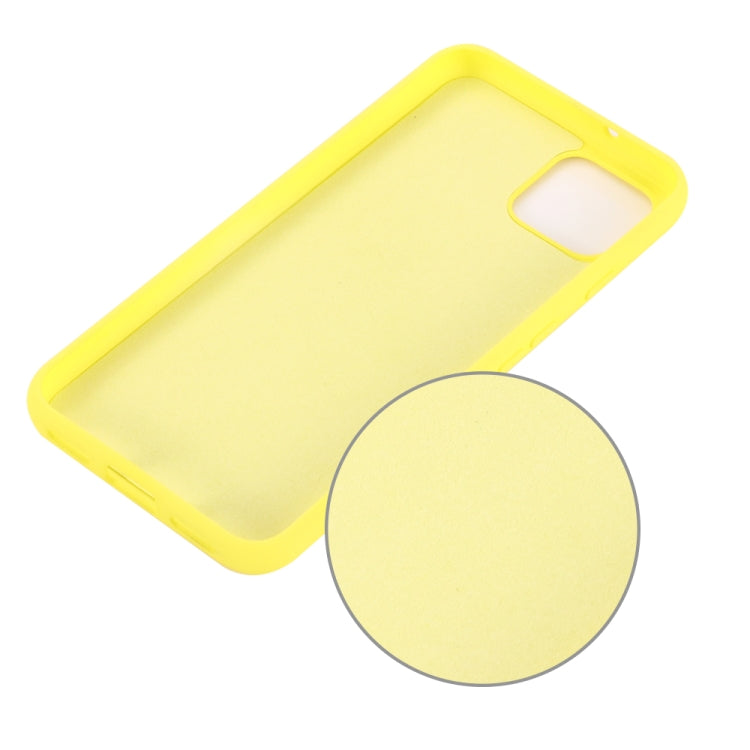 Solid Color Liquid Silicone Shockproof Full Coverage Case for Google Pixel 4
