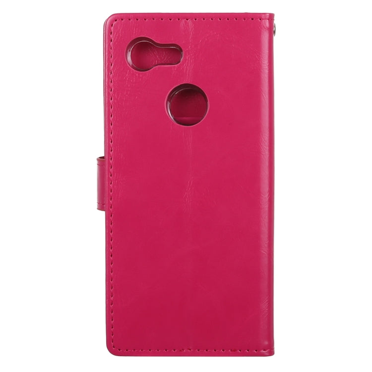 GOOSPERY BLUE MOON DIARY Crazy Horse Texture Horizontal Flip Leather Case for Google Pixel 3 XL, with Holder & Card Slots & Wallet