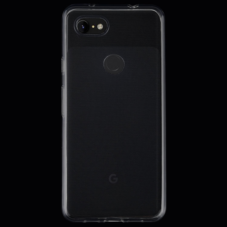 0.75mm Ultrathin Transparent TPU Soft Protective Case for Google Pixel 3 Lite XL