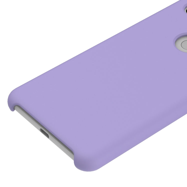 Solid Color Liquid Silicone Dropproof Protective Case for Google Pixel 3 XL