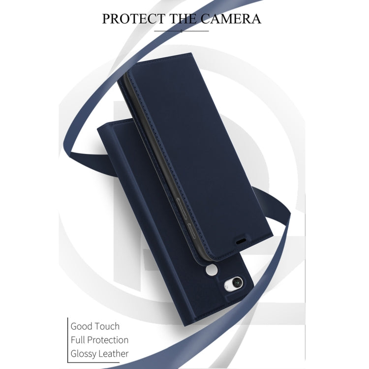 DZGOGO ISKIN Series Slight Frosted PU+ TPU Case for Google Pixel 3a XL