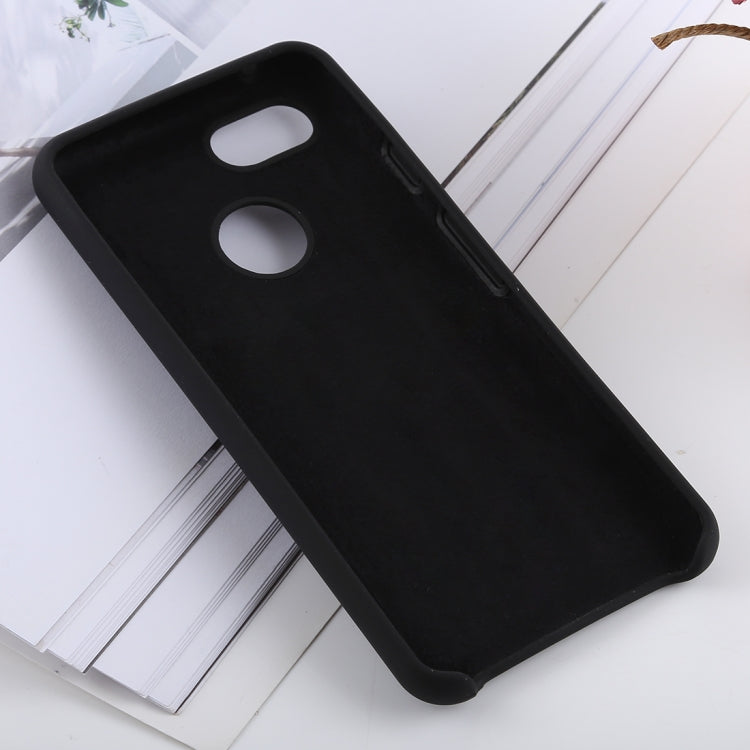 Solid Color Liquid Silicone Shockproof Soft Case for Google Pixel 3