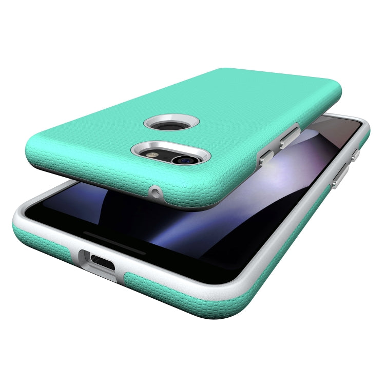 Anti-slip Armor Texture TPU + PC Case for Google Pixel 3 XL
