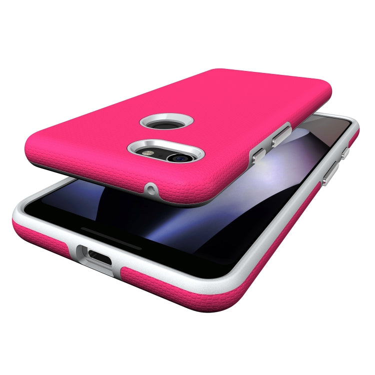 Anti-slip Armor Texture TPU + PC Case for Google Pixel 3 XL