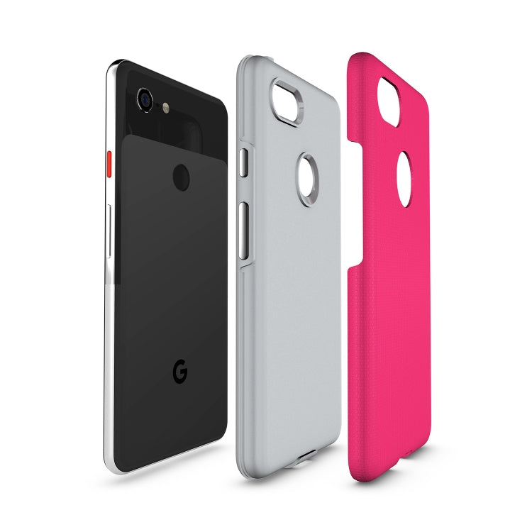 Anti-slip Armor Texture TPU + PC Case for Google Pixel 3 XL
