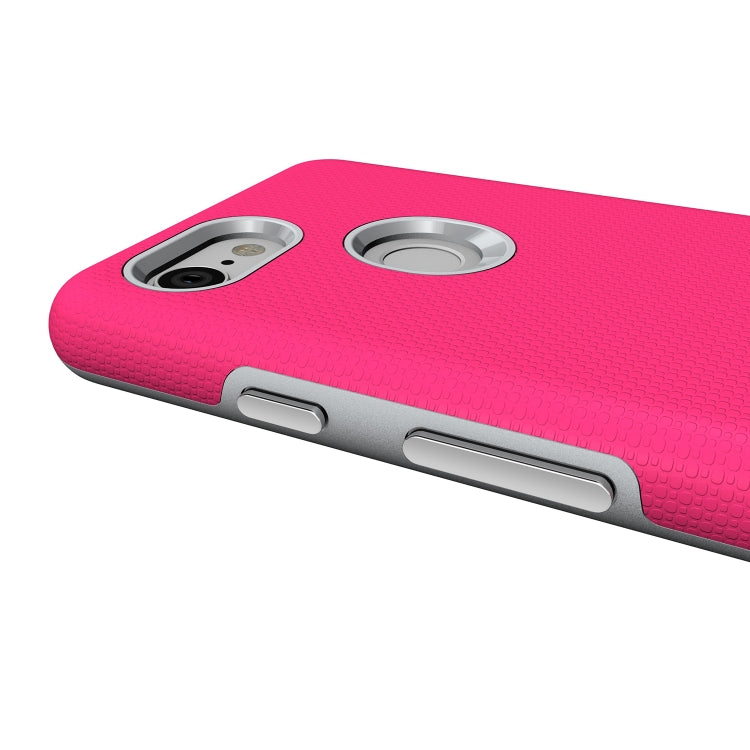 Anti-slip Armor Texture TPU + PC Case for Google Pixel 3