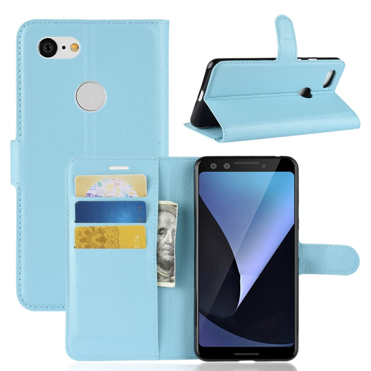 Litchi Texture Horizontal Flip Leather Case for Google Pixel 3, with Wallet & Holder & Card Slots