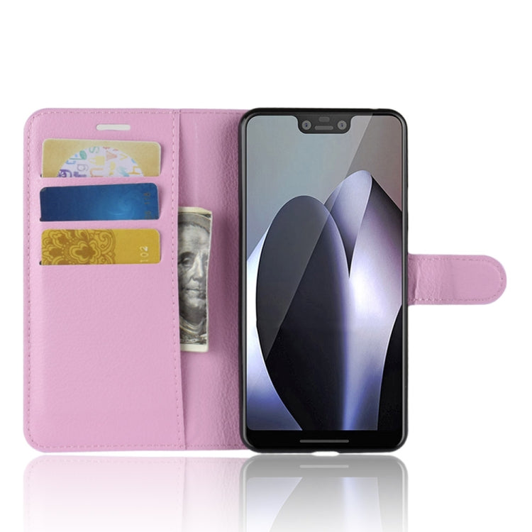 Litchi Texture Horizontal Flip Leather Case for Google Pixel 3 XL, with Wallet & Holder & Card Slots