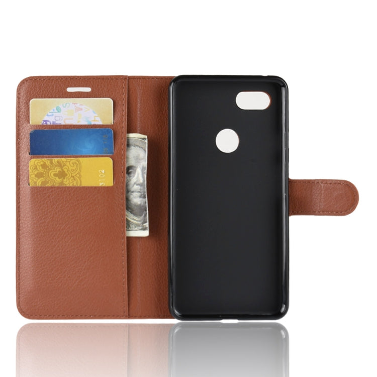 Litchi Texture Horizontal Flip Leather Case for Google Pixel 3 XL, with Wallet & Holder & Card Slots