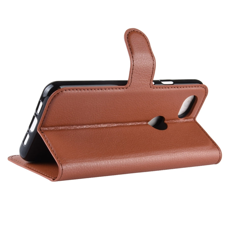 Litchi Texture Horizontal Flip Leather Case for Google Pixel 3 Lite, with Wallet & Holder & Card Slots