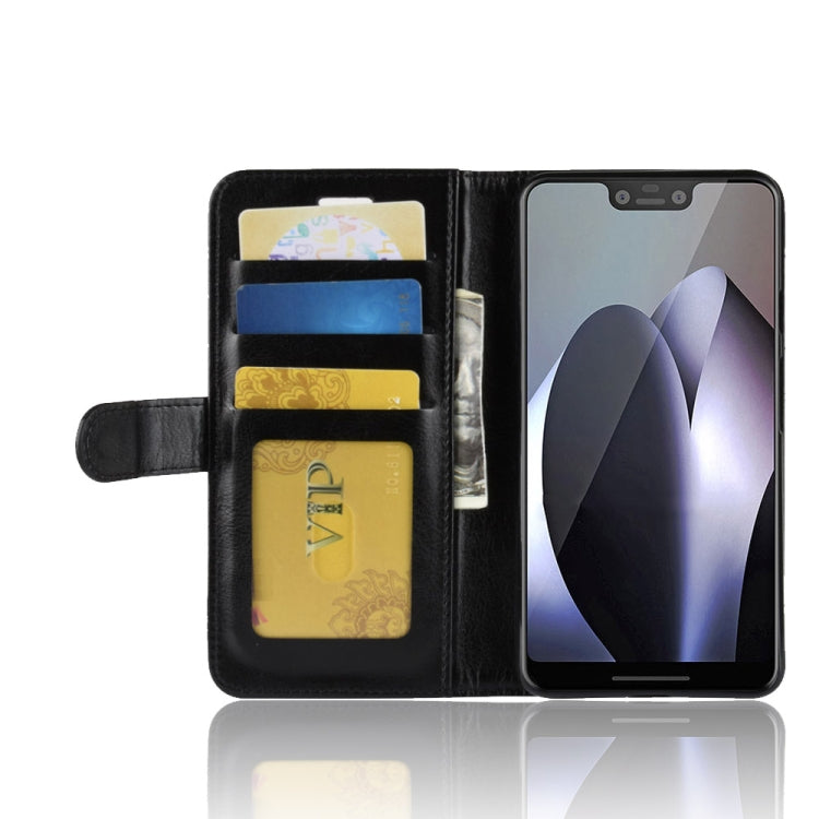 Crazy Horse Texture Horizontal Flip Leather Case for Google Pixel 3 XL, with Wallet & Holder & Card Slots