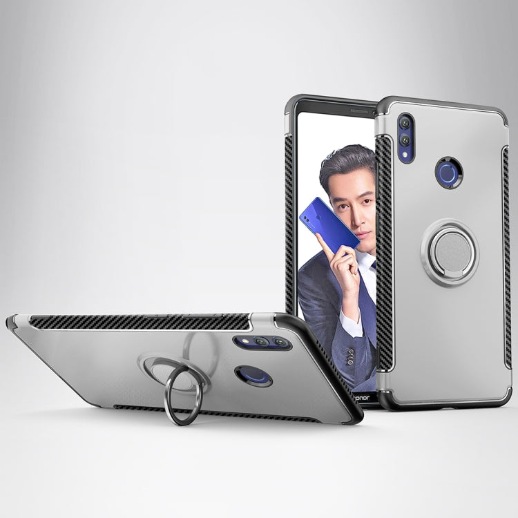 Anti-fall Magnetic Case with 360 Degree Rotating Armor Ring for Huawei Honor Note 10