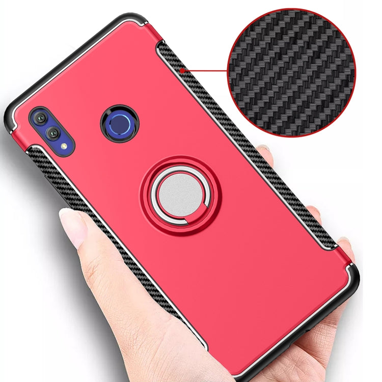 Anti-fall Magnetic Case with 360 Degree Rotating Armor Ring for Huawei Honor Note 10