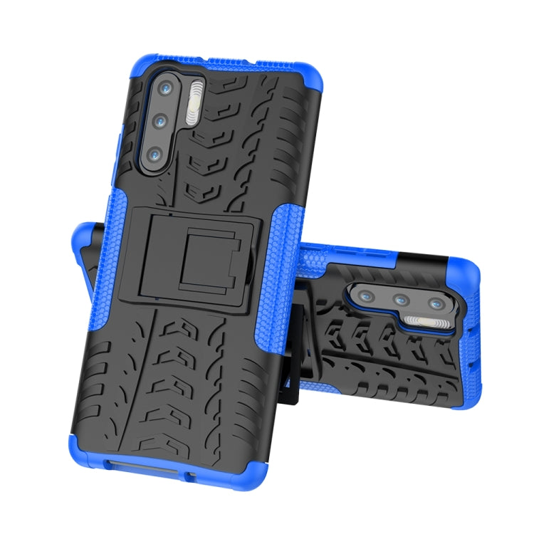 Tire Texture TPU+PC Shockproof Case for Huawei P30 Pro, with Holder
