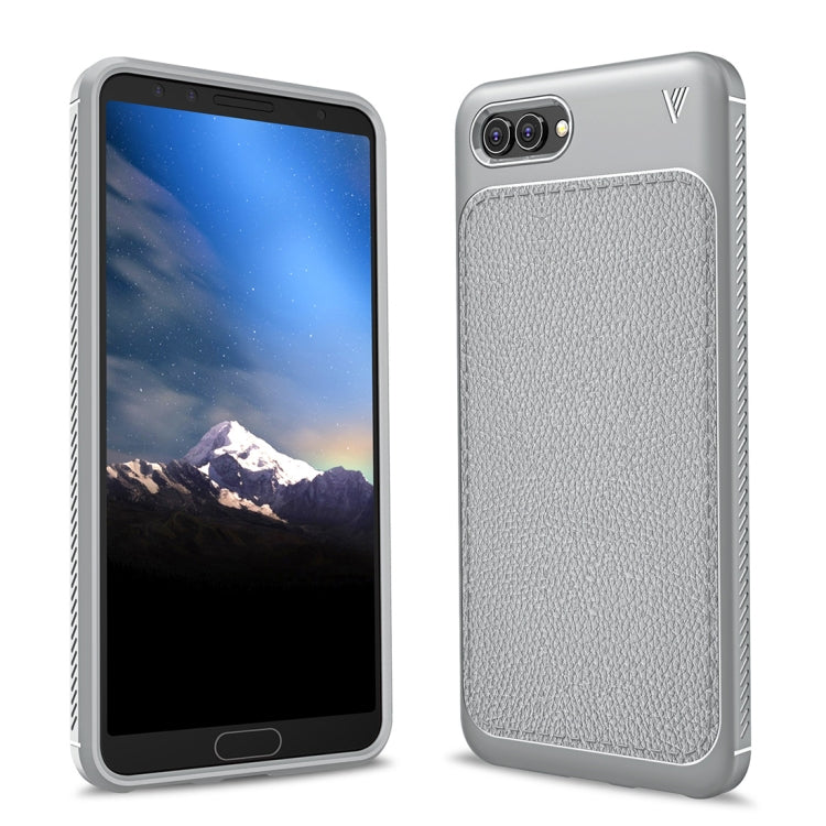 Lenuo for Leshen Series Huawei Nova 2s TPU Litchi Texture Dropproof Protective Back Cover Case