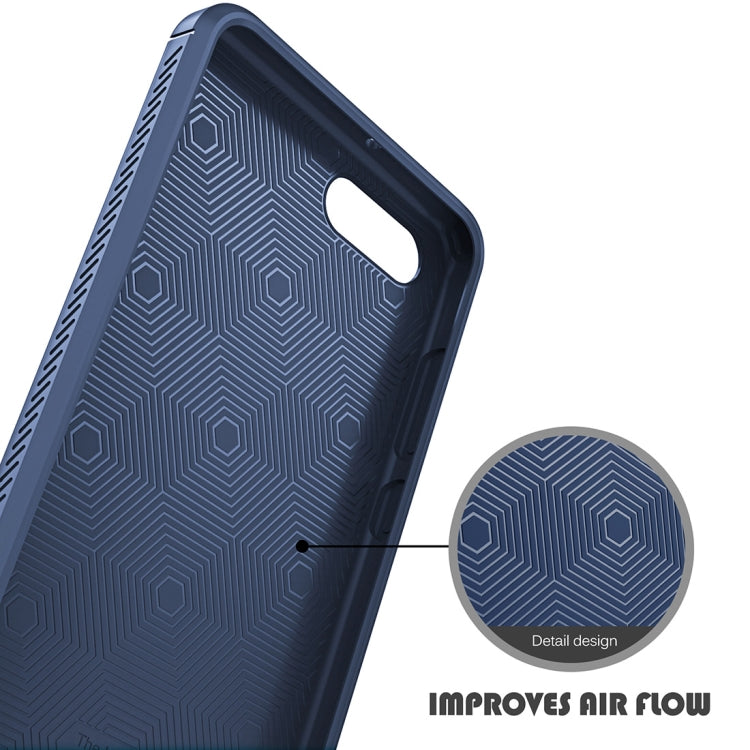 Lenuo for Leshen Series Huawei Nova 2s TPU Litchi Texture Dropproof Protective Back Cover Case