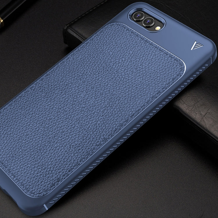 Lenuo for Leshen Series Huawei Nova 2s TPU Litchi Texture Dropproof Protective Back Cover Case