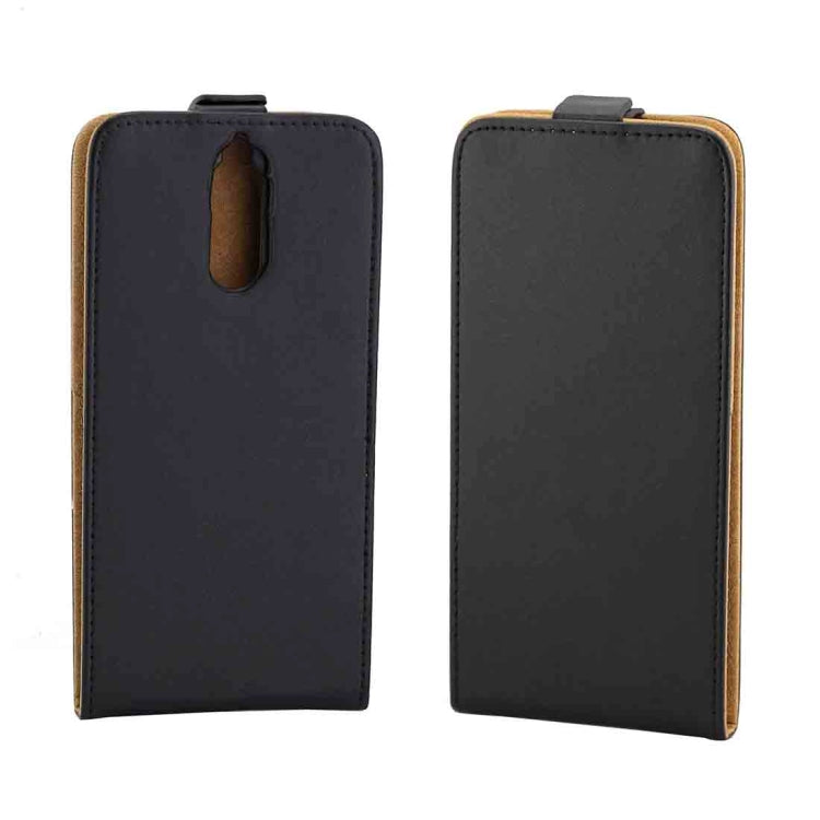 For Huawei Mate 10 Lite TPU Business Style Vertical Flip Protective Leather Case with Card Slot (Black)