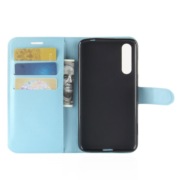 For Huawei P20 Pro Litchi Texture Horizontal Flip Leather Case with Wallet & Holder & Card Slots
