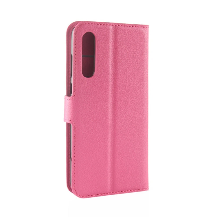 For Huawei P20 Pro Litchi Texture Horizontal Flip Leather Case with Wallet & Holder & Card Slots