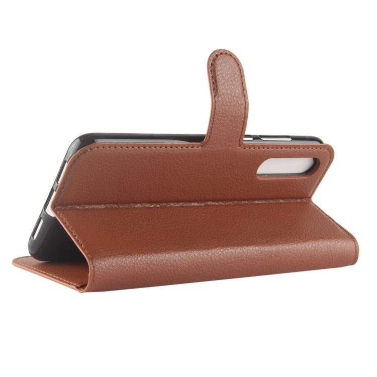 For Huawei P20 Pro Litchi Texture Horizontal Flip Leather Case with Wallet & Holder & Card Slots