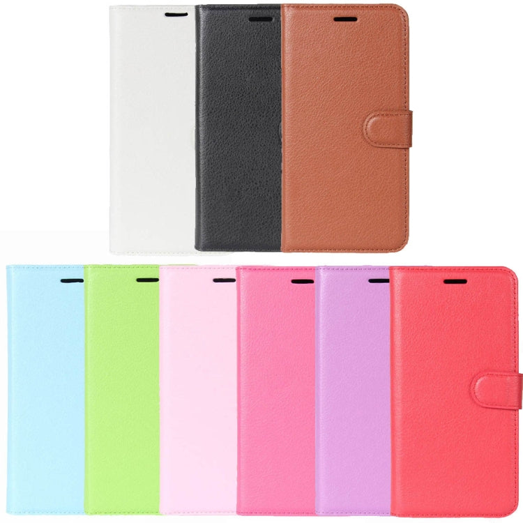 For Huawei P20 Pro Litchi Texture Horizontal Flip Leather Case with Wallet & Holder & Card Slots