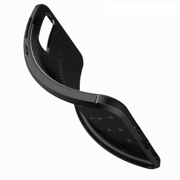 For Huawei P20 Pro Litchi Texture Soft TPU Protective Back Cover Case