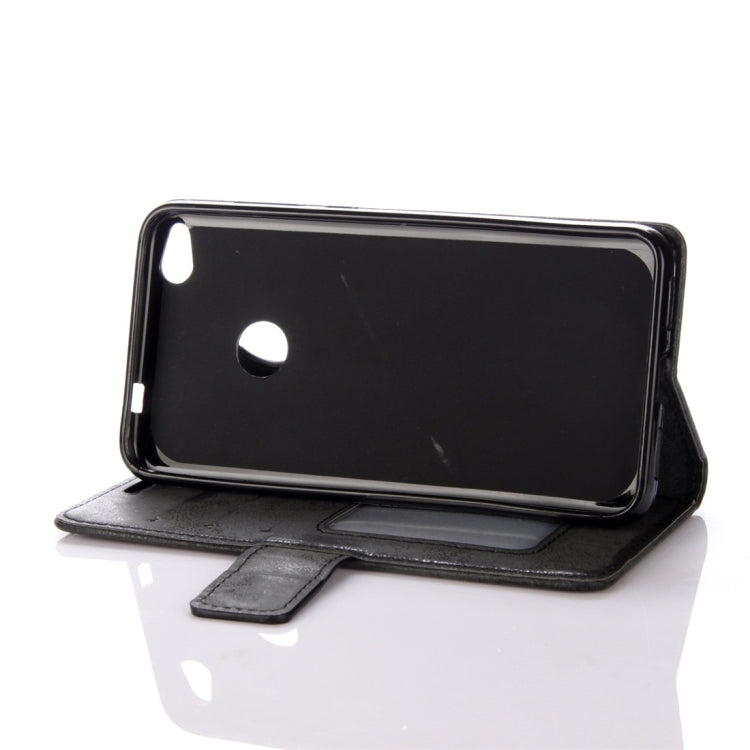 For Huawei P8 Lite (2017) Mandragora Pattern Crystal Encrusted Horizontal Flip Leather Case with Card Slot & Holder & Wallet & Lanyard