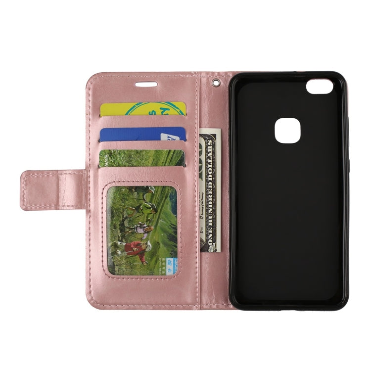 For Huawei P10 Lite Mandragora Pattern Crystal Encrusted Horizontal Flip Leather Case with Card Slot & Holder & Wallet & Lanyard