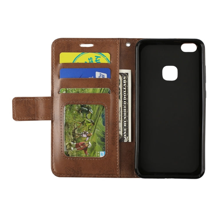 For Huawei P10 Lite Mandragora Pattern Crystal Encrusted Horizontal Flip Leather Case with Card Slot & Holder & Wallet & Lanyard