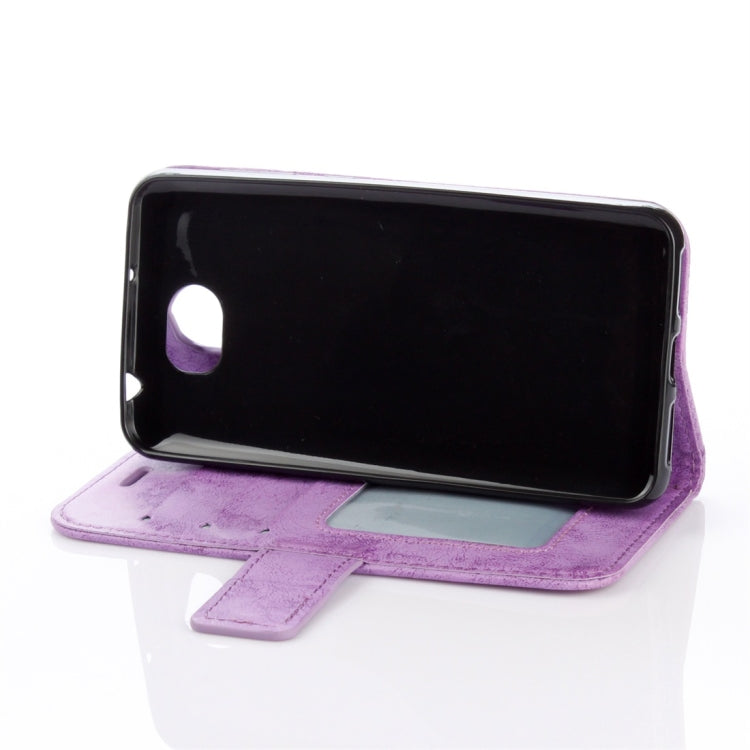 For Huawei Y5II Mandragora Pattern Crystal Encrusted Horizontal Flip Leather Case with Card Slot & Holder & Wallet & Lanyard