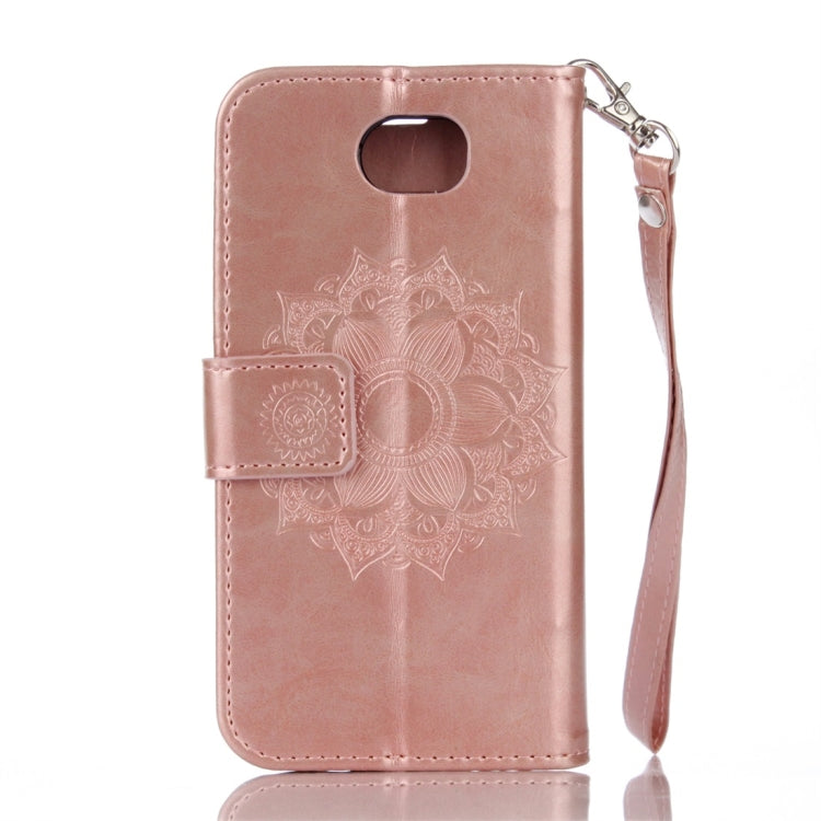 For Huawei Y5II Mandragora Pattern Crystal Encrusted Horizontal Flip Leather Case with Card Slot & Holder & Wallet & Lanyard
