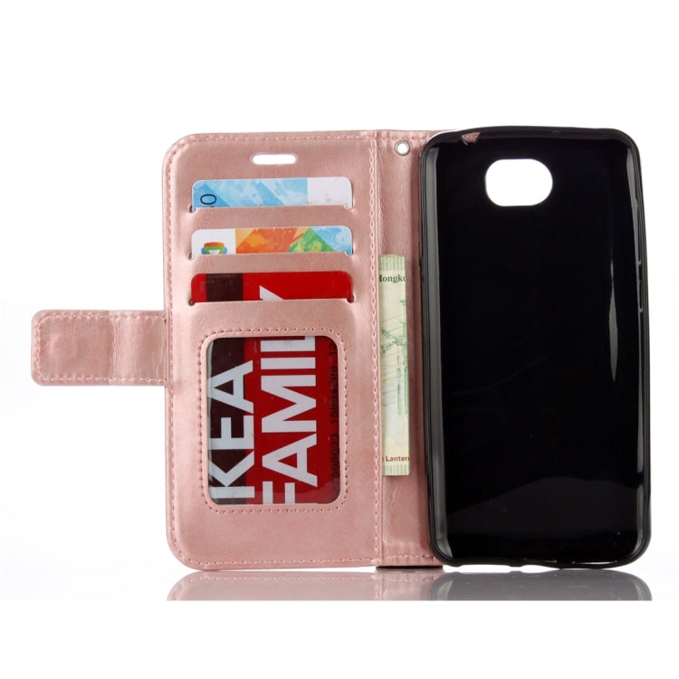 For Huawei Y5II Mandragora Pattern Crystal Encrusted Horizontal Flip Leather Case with Card Slot & Holder & Wallet & Lanyard