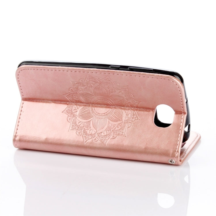 For Huawei Y5II Mandragora Pattern Crystal Encrusted Horizontal Flip Leather Case with Card Slot & Holder & Wallet & Lanyard