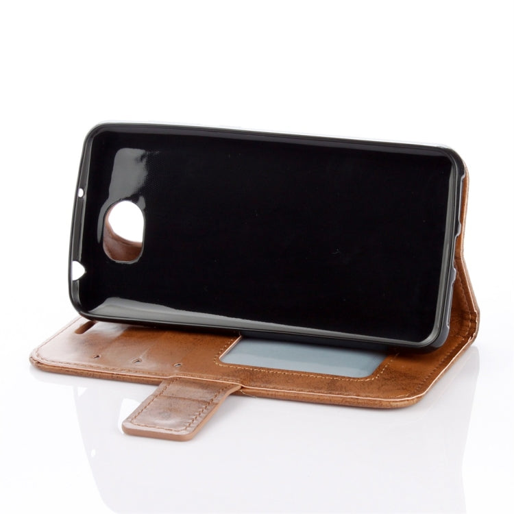 For Huawei Y5II Mandragora Pattern Crystal Encrusted Horizontal Flip Leather Case with Card Slot & Holder & Wallet & Lanyard