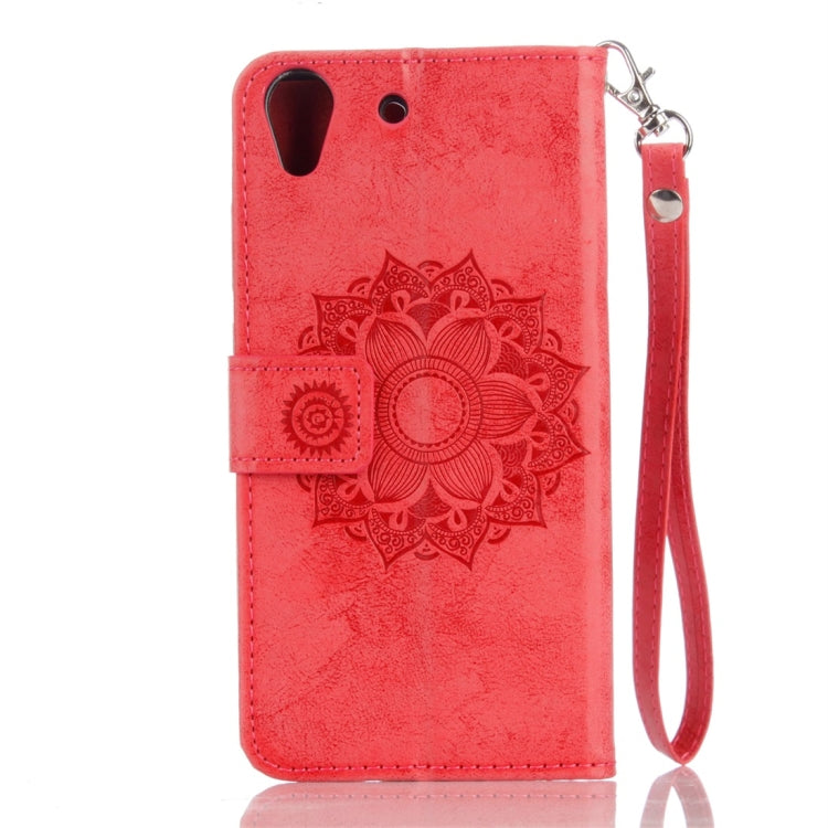 For Huawei Y6 II Mandragora Pattern Crystal Encrusted Horizontal Flip Leather Case with Card Slot & Holder & Wallet & Lanyard