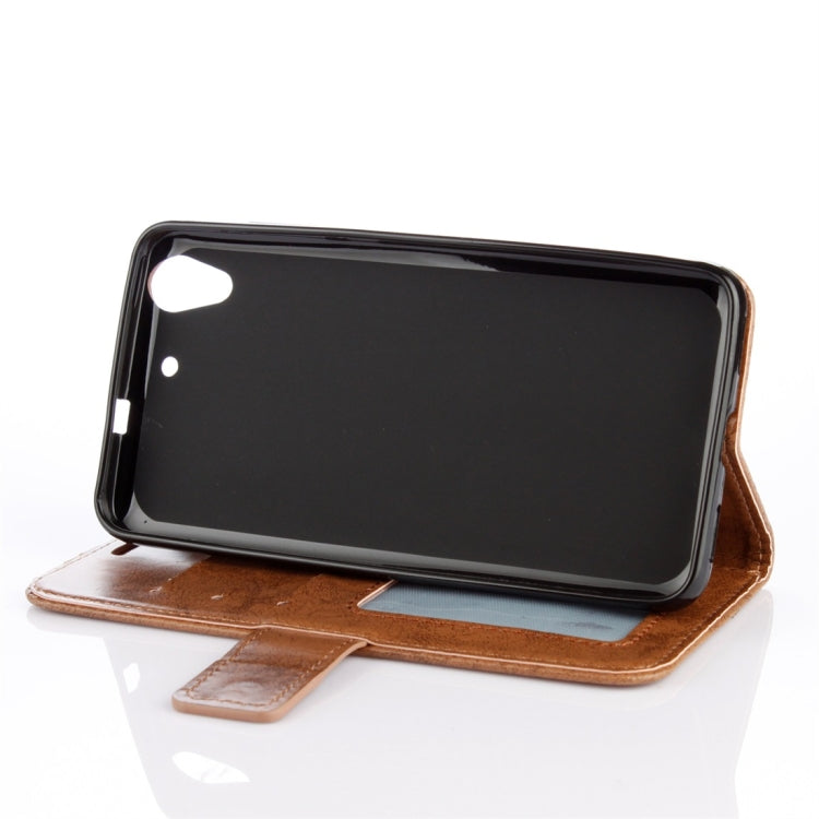 For Huawei Y6 II Mandragora Pattern Crystal Encrusted Horizontal Flip Leather Case with Card Slot & Holder & Wallet & Lanyard