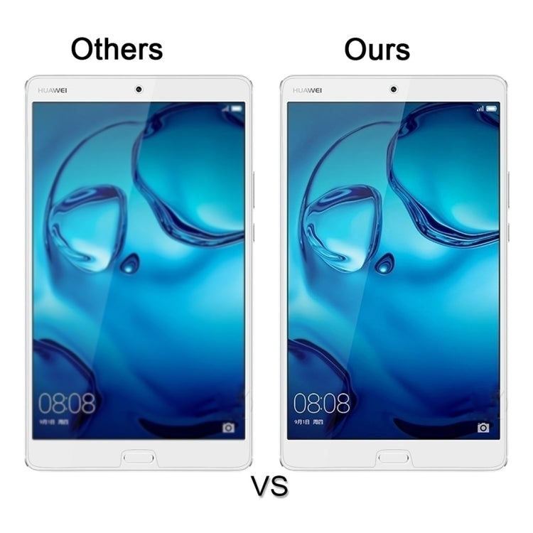 For Huawei MediaPad M3 8.4 inch 0.3mm 9H Surface Hardness Explosion-proof Tempered Glass Film(Transparent)