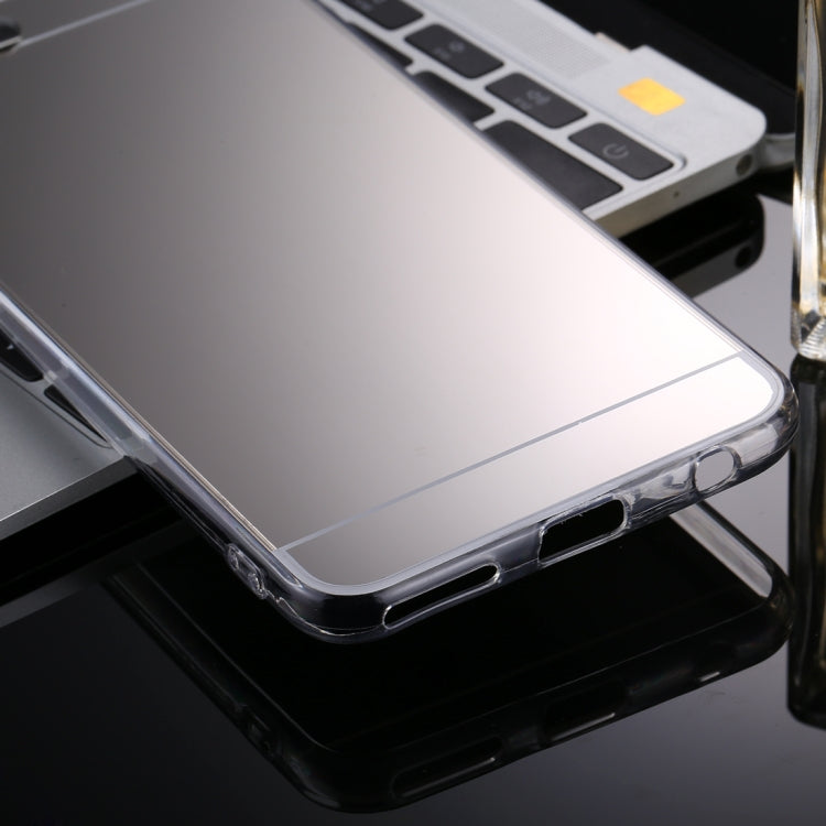 For Huawei Honor View 10 Acrylic + TPU Electroplating Mirror Protective Back Cover Case